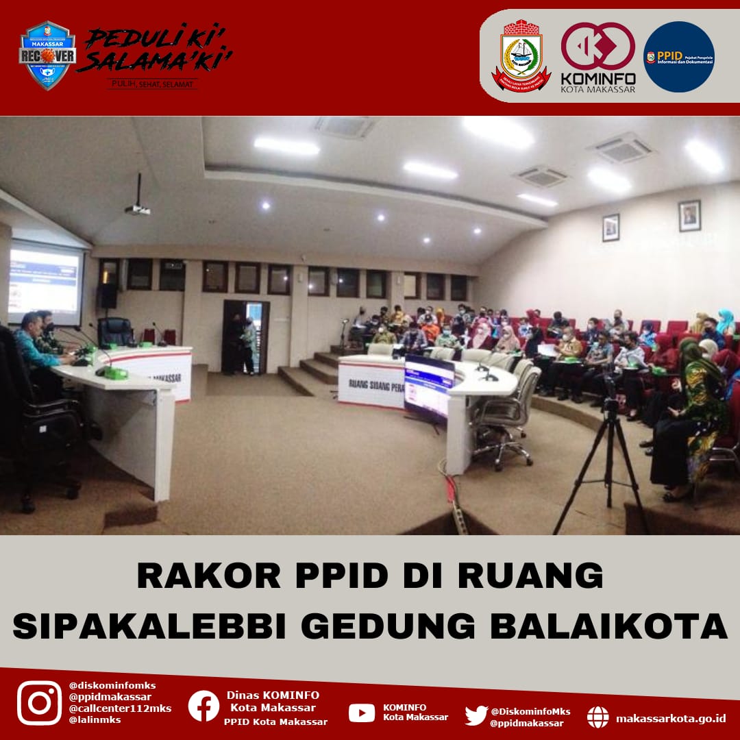 Rapat Koordinasi PPID Utama dengan PPID-SKPD