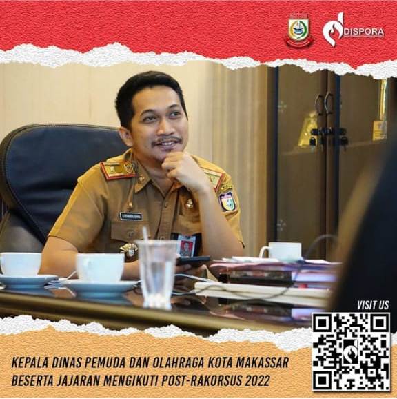 Rapat Bersama Jajaran Dispora POST-RAKORSUS 2022 