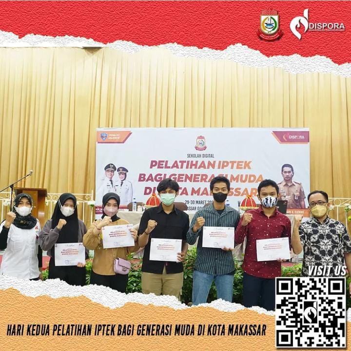 Hari Kedua Pelatihan Iptek Bagi Generasi Muda Kota Makassar