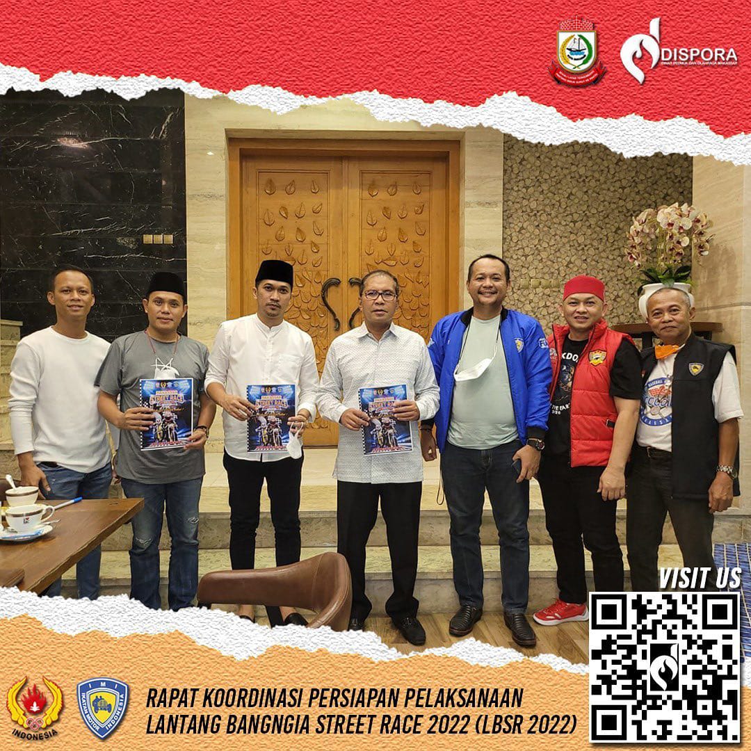 Rapat Koordinasi Persiapan Pelaksanaan Lantang Bangngia Street Race 2022 (LBSR 2022)