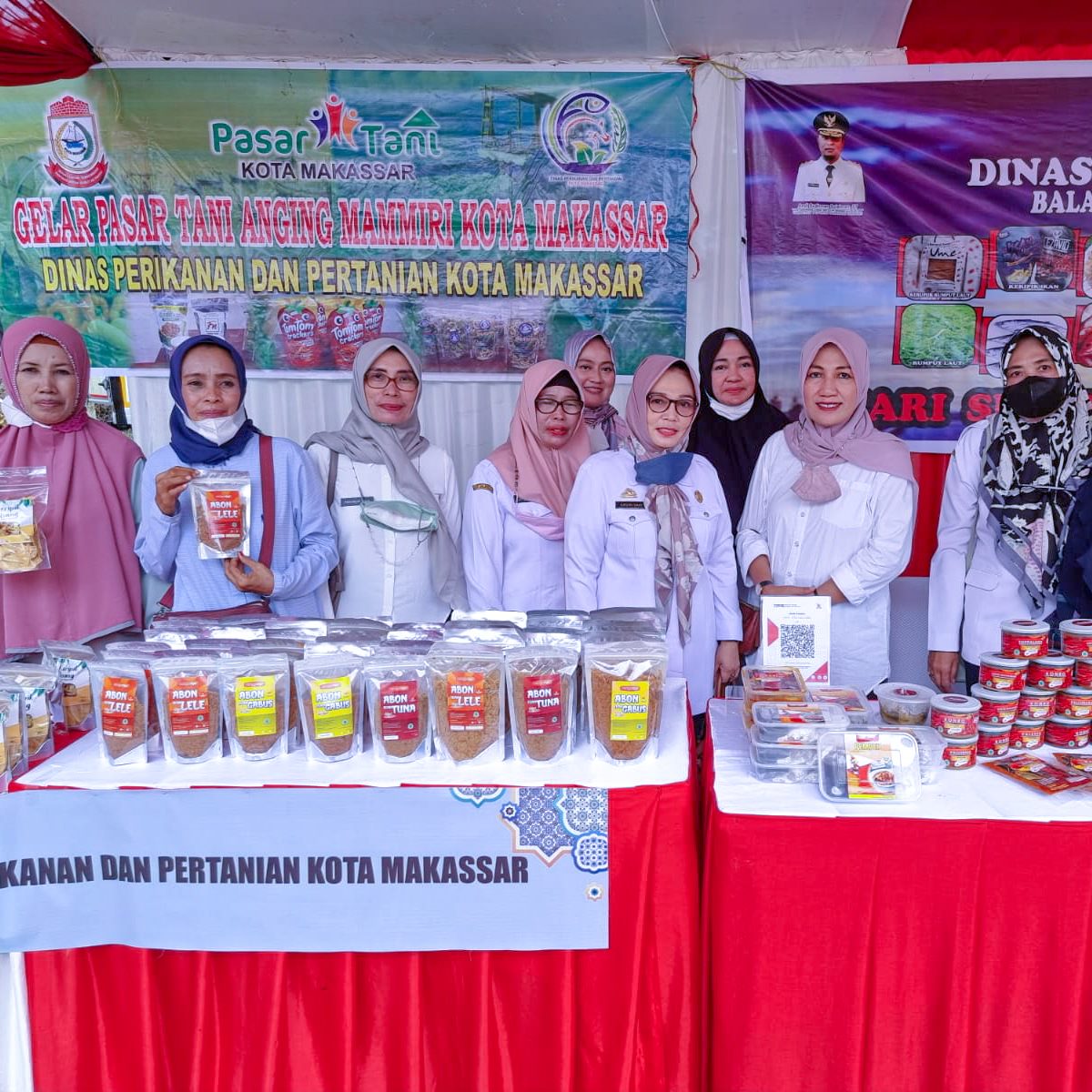 Kegiatan Pasar Tani dan Gelar Pangan Berkualitas Bidang Pertanian Dinas Perikanan dan Pertanian Kota Makassar