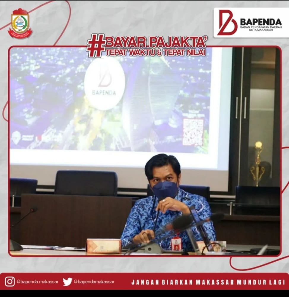 Bapenda Makassar Hadiri Rapat Pencegahan Korupsi 2022, Firman Pagarra: Untuk Optimalkan PAD