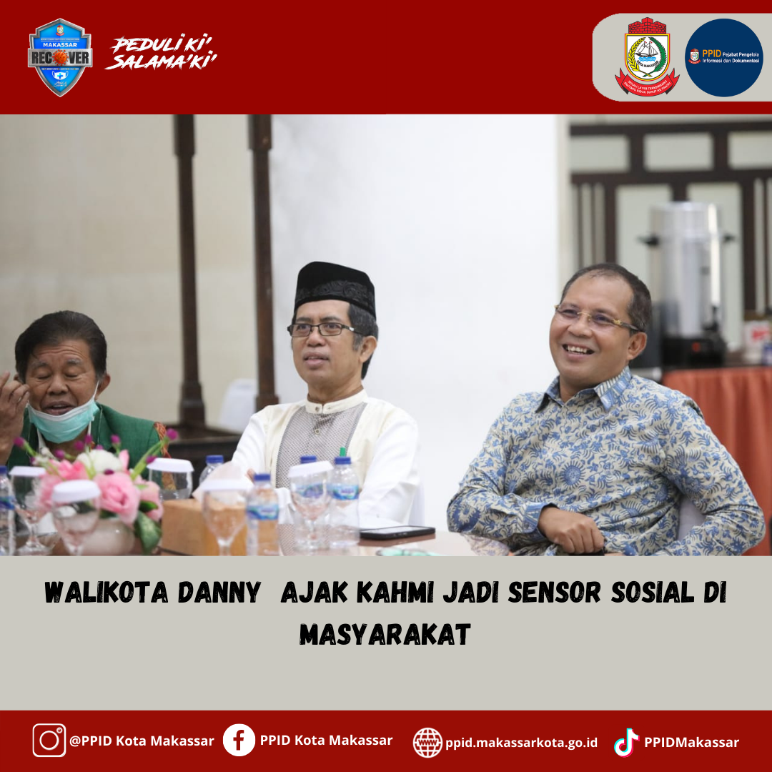 Walikota Danny  Ajak KAHMI jadi Sensor Sosial di Masyarakat