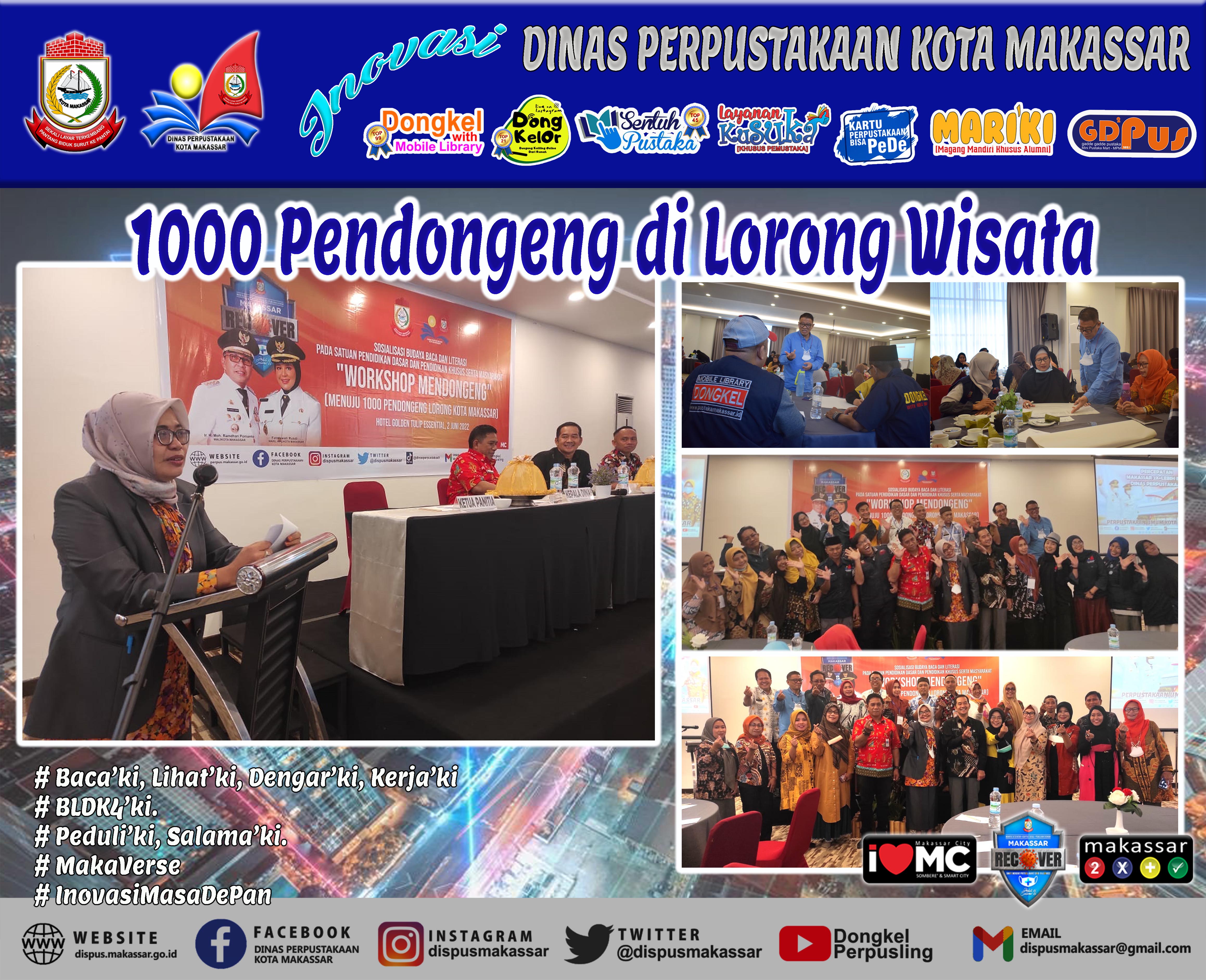 1000 Pendongeng di Lorong Wisata