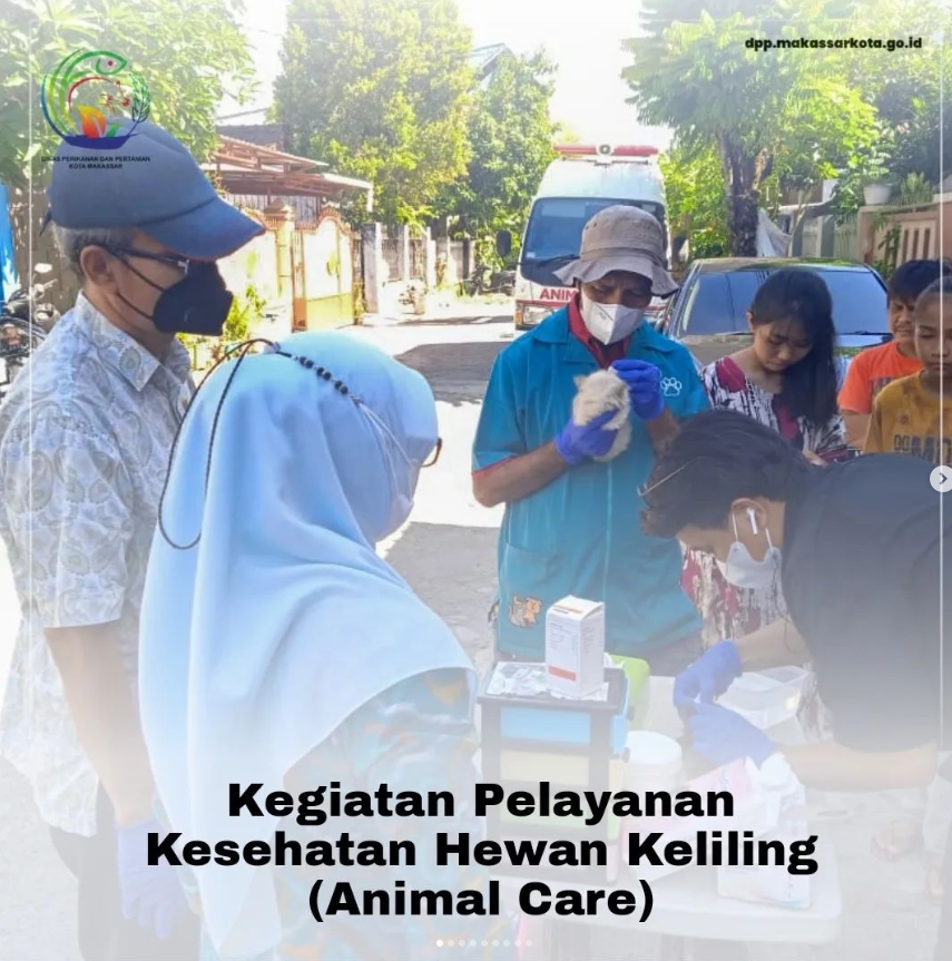 Kegiatan Pelayanan Kesehatan Hewan Keliling (Animal Care)