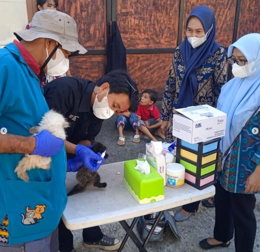 Kegiatan Pelayanan Kesehatan Hewan Keliling (Animal Care) 