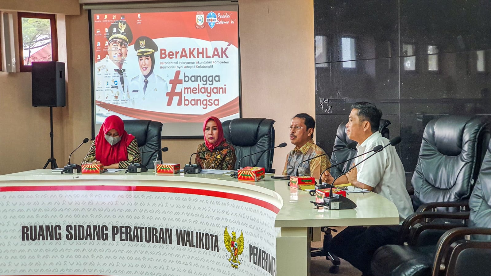 Dinas Perikanan dan Pertanian menghadiri kegiatan Sosialisasi Perwali No. 9 tahun 2022 tentang Penjaminan Daging ASUH di Lingkup OPD dan PERUSDA Pasar