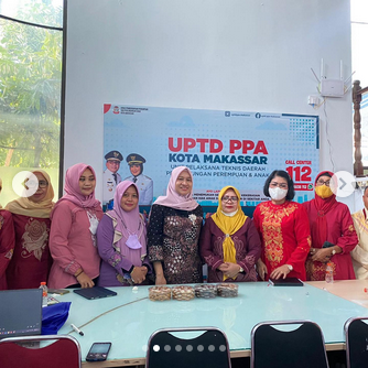 DPPPA Kabupaten Gorontalo Utara melakukan kunjungan kerja ke Kantor Dinas Pemberdayaan Perempuan dan Perlindungan Anak (DP3A) Kota Makassar, 