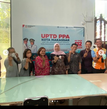 Indonesian AIDS Coalition (IAC) melakukan kunjungan ke kantor @uptdppa.makassar