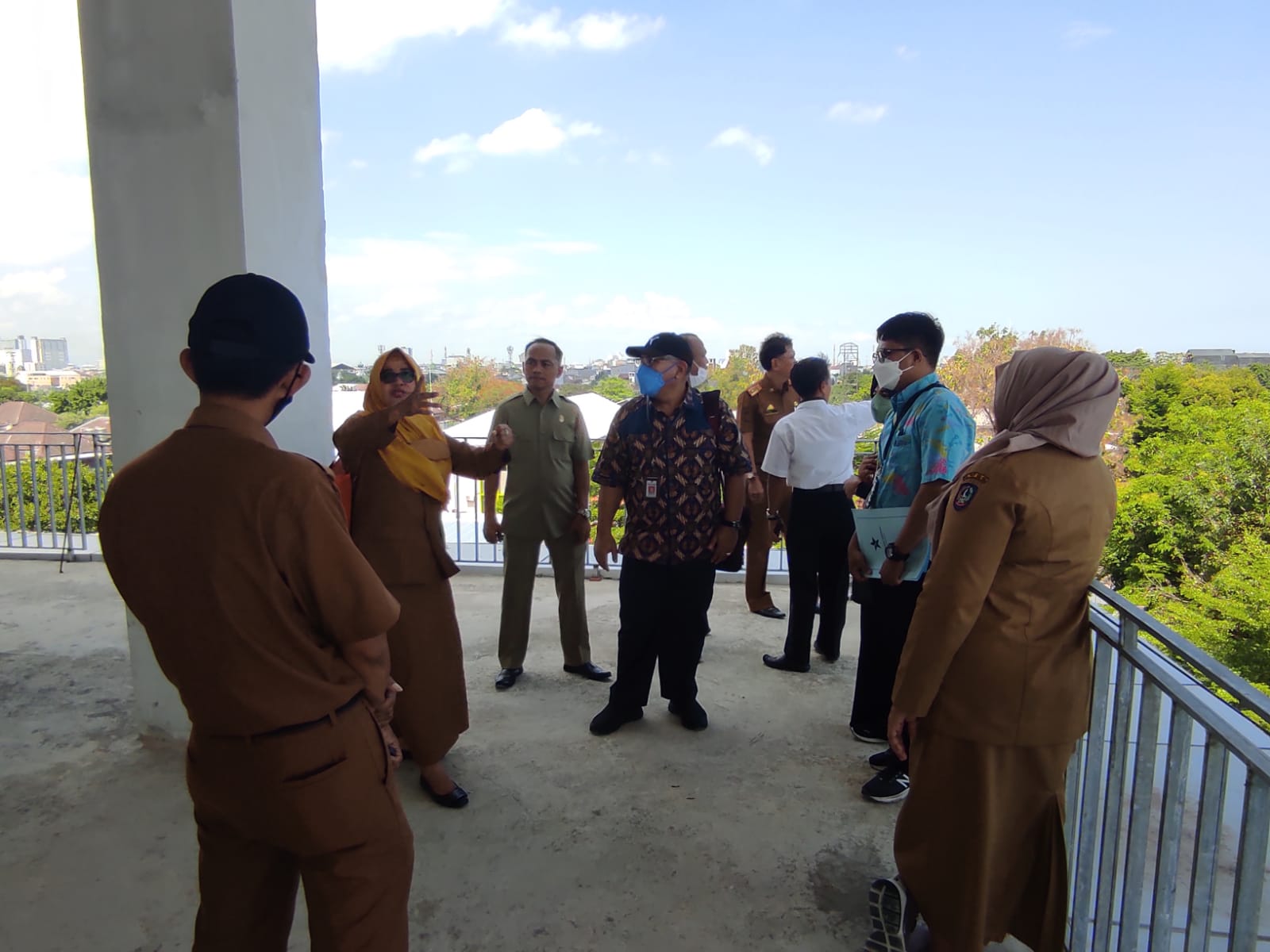 Monev Nasional DAK Gedung Layanan Perpustakaan Kota Makassar