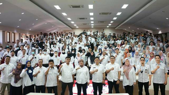 397 Laskar Pelangi DPU Makassar Diminta Komitmen Jaga Integritas dan Disiplin Kerja