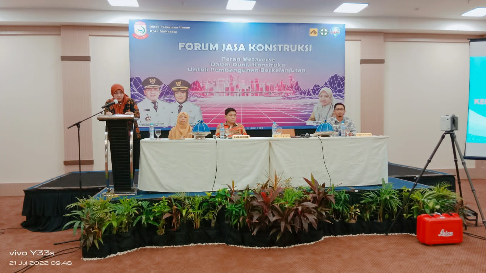 Bahas Metaverse, Dinas PU Kota Makassar Gelar Forum Jasa Konstruksi