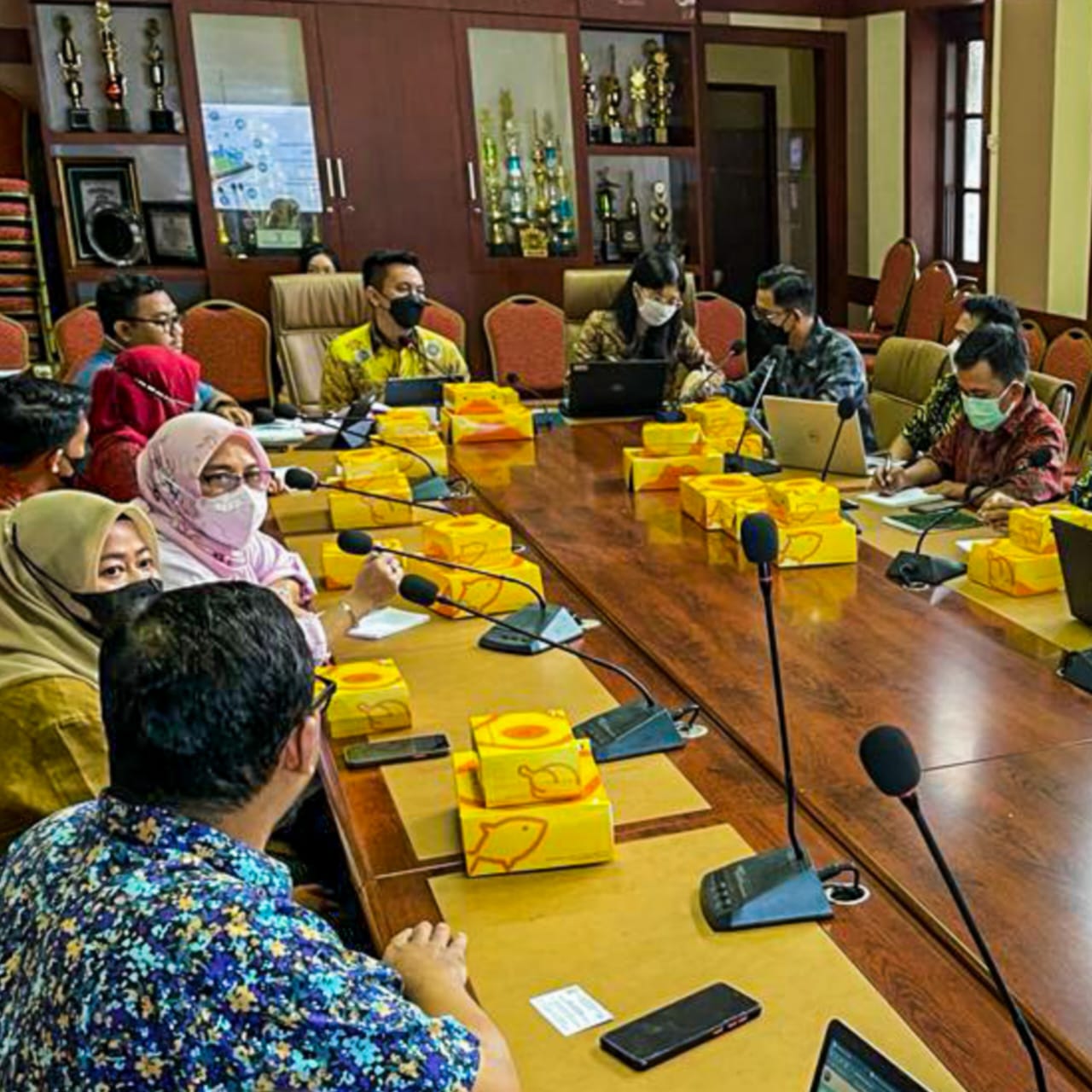 Dinas Perikanan dan Pertanian (DP2) Kota Makassar Mengikuti Rapat bersama Japan International Cooperation Agency (JICA) dalam rangka Pembahasan Pengembangan Efektifikasi dan Industri Budidaya Perairan