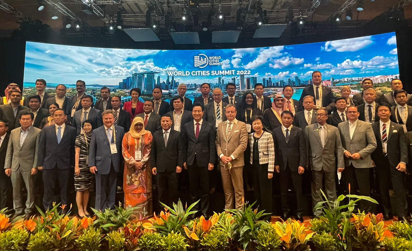 Hadiri World Cities Summit di Singapura, Danny Siap Jadikan Makassar Kota Layak Huni