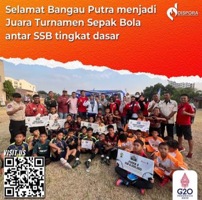 Dispora Kota Makassar Tutup Kejuaran Sepakbola Antar SSB Tingkat Dasar