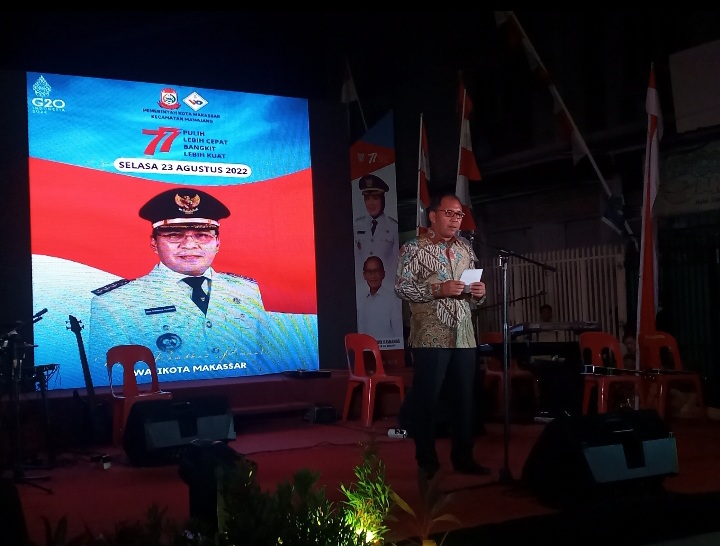 Ramah Tamah HUT RI ke 77 di Mamajang, Danny Paparkan Ancaman Inflasi