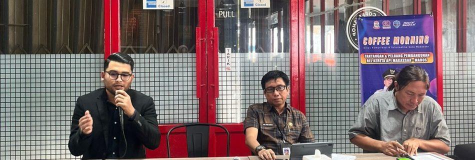 Diskominfo Makassar Gelar Diskusi Tantangan dan Peluang Pembangunan Rel Kereta Api Makassar-Maros
