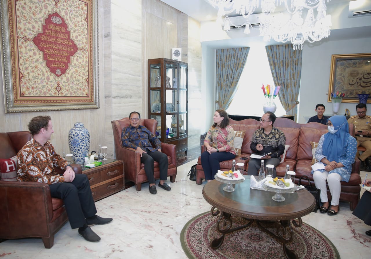 Wali Kota Makassar Jajaki Kerjasama Perdagangan Bersama Austrade