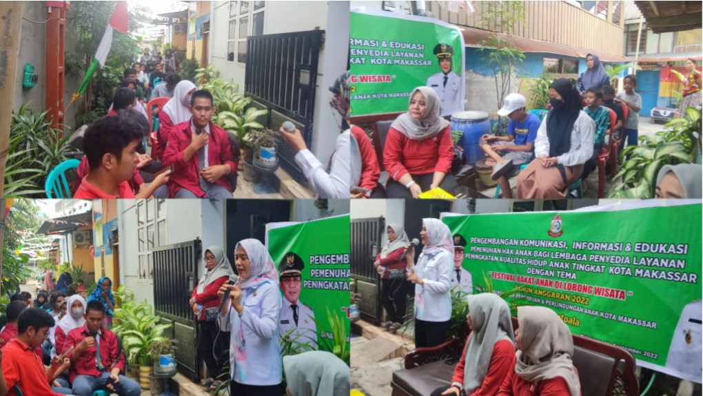 DPPPA Makassar Edukasi Anak di Lorong Wisata Bontoala