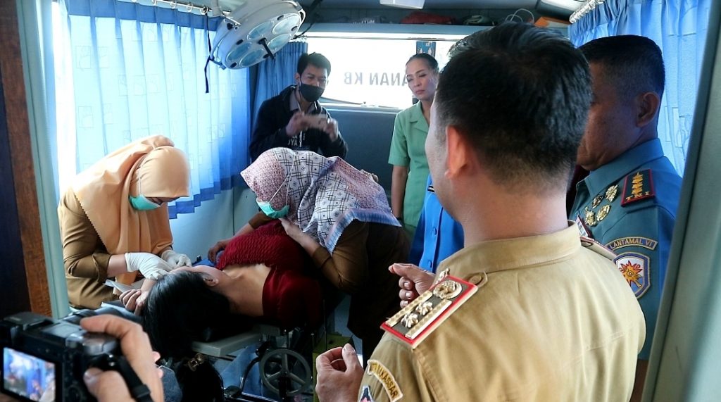 Ikut Meriahkan HUT TNI ke-77, Dinas PPKB Gelar Pelayanan KB Gratis