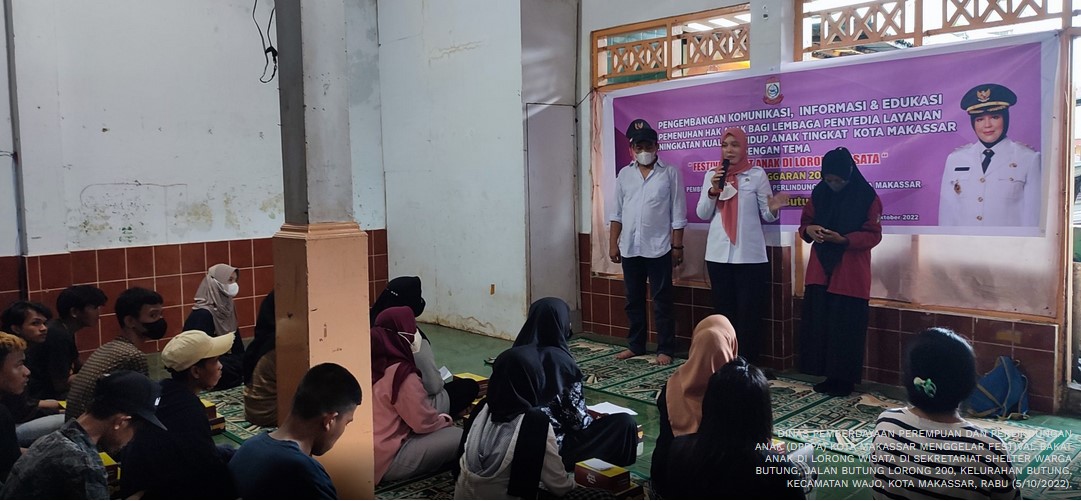 Gelar Festival Bakat Anak di Longwis Butung, DP3A Makassar Temukan Anak Putus Sekolah