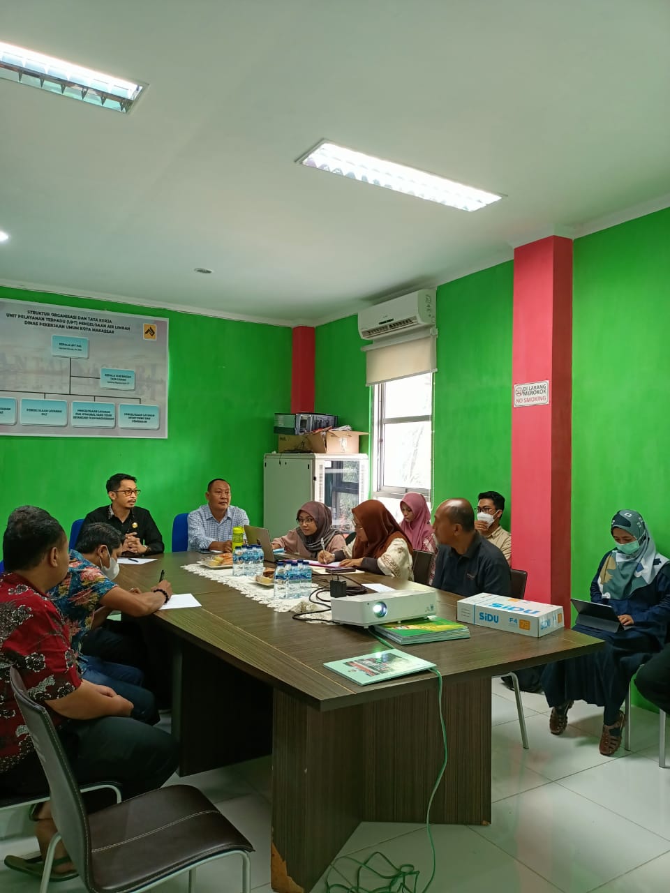 RISE Audiensi ke UPT PAL Dinas PU Makassar, Ini yang Dibahas