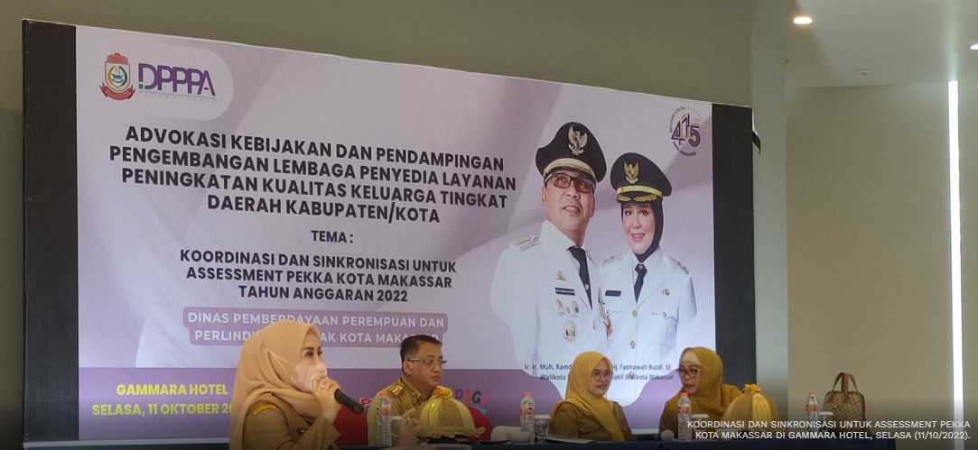 Wujudkan Misi Pemkot, DP3A Koordinasikan Perempuan Kepala Keluarga se-Kota Makassar