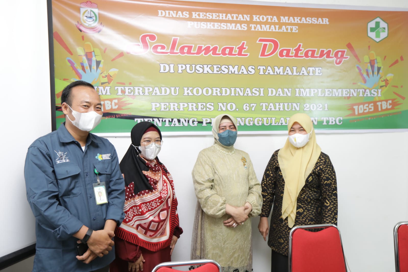 Indira Yusuf Ismail Dampingi Tim Kemenkes Tinjau Penanganan Eliminasi TB di PKM Tamalate