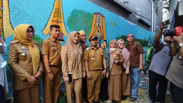 Kunjungan Wakil Walikota Ke Lorong Wisata dI wilayah Kecamatan Wajo Kota Makassar