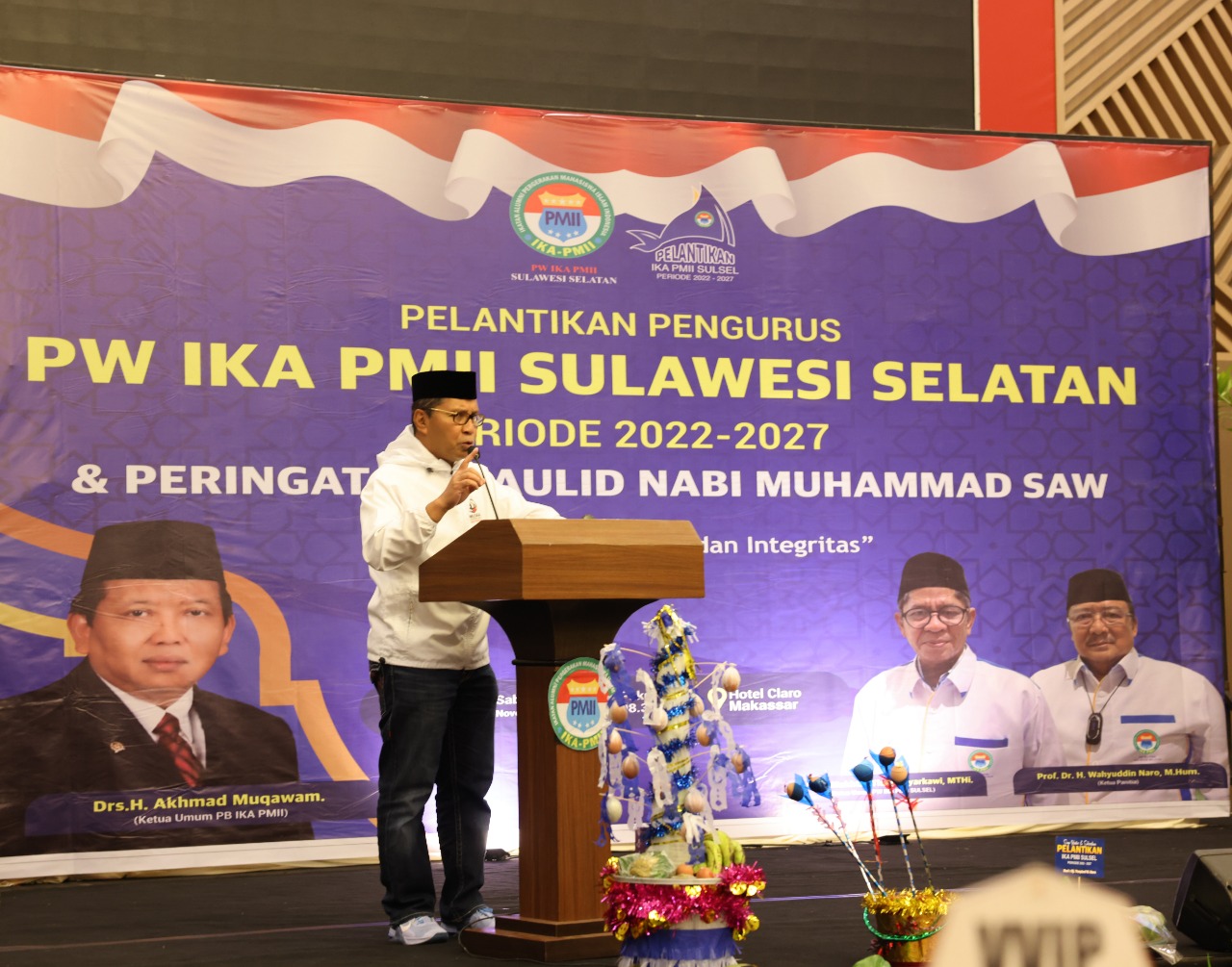 Wali Kota Danny Ajak Kader dan Alumni PMII Jadi Penggerak di Longwis