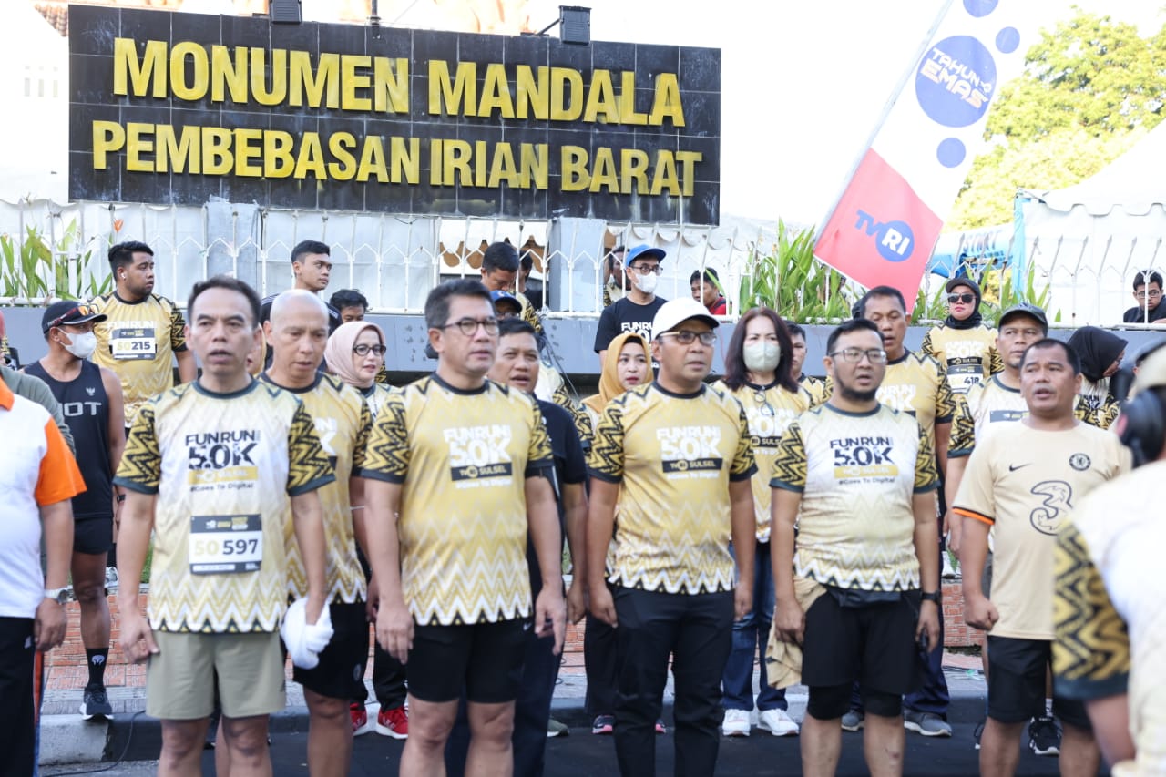 Wali Kota Danny Pomanto Lepas Peserta Fun Run 5.0 K TVRI Sulsel, Minta Peserta Utamakan Sportivitas