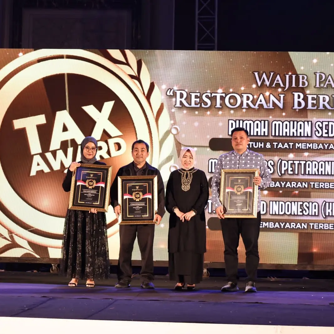 Lewat Tax Award, Pemkot Makassar Apresiasi Kepatuhan Wajib Pajak