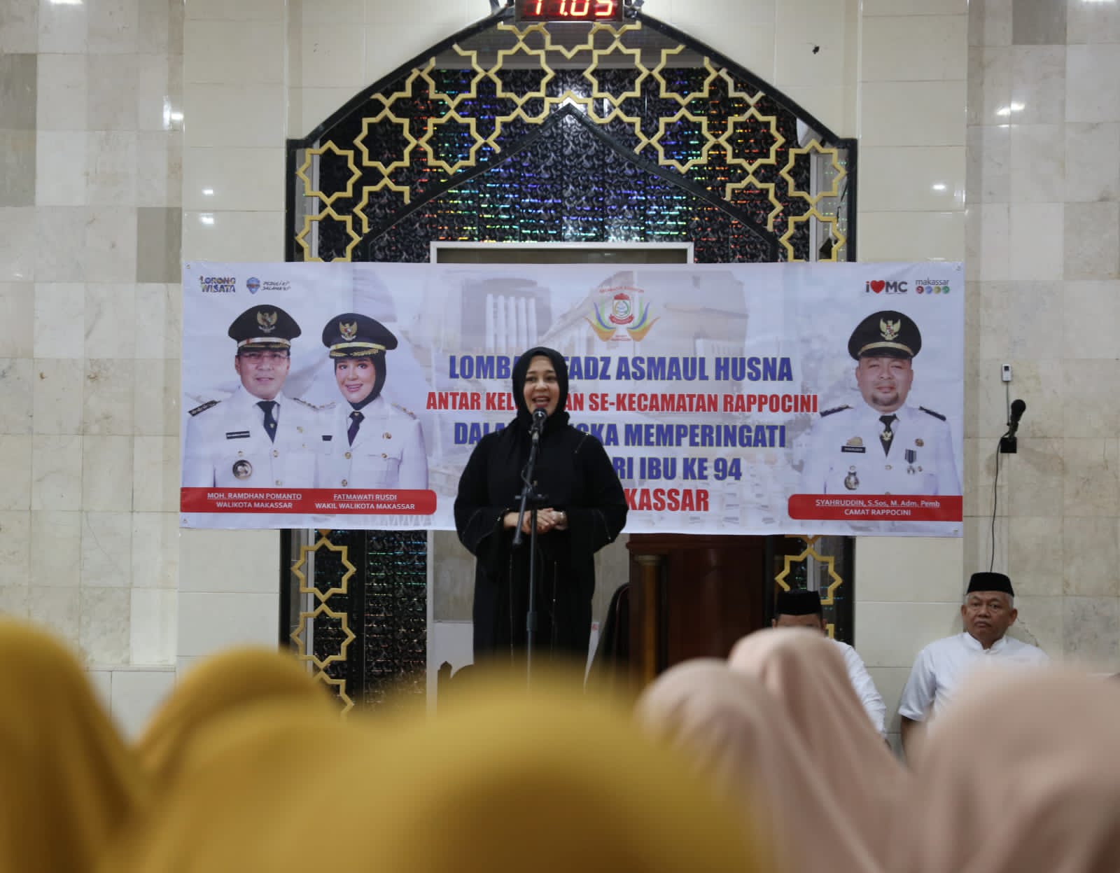 Sambut Gebyar Hari Ibu, Fatmawati Rusdi Buka Lomba Asmaul Husna Tingkat Kecamatan se - Kota Makassar