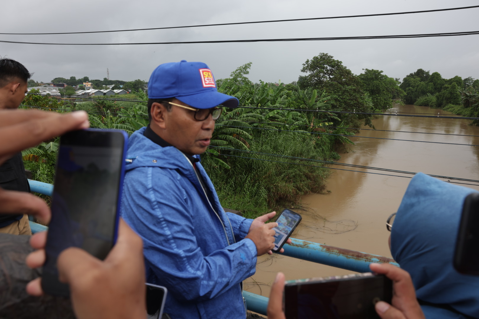 Wali Kota Danny Tinjau Waduk Nipa-Nipa, Pastikan Perangkat Daerah Antisipasi Banjir