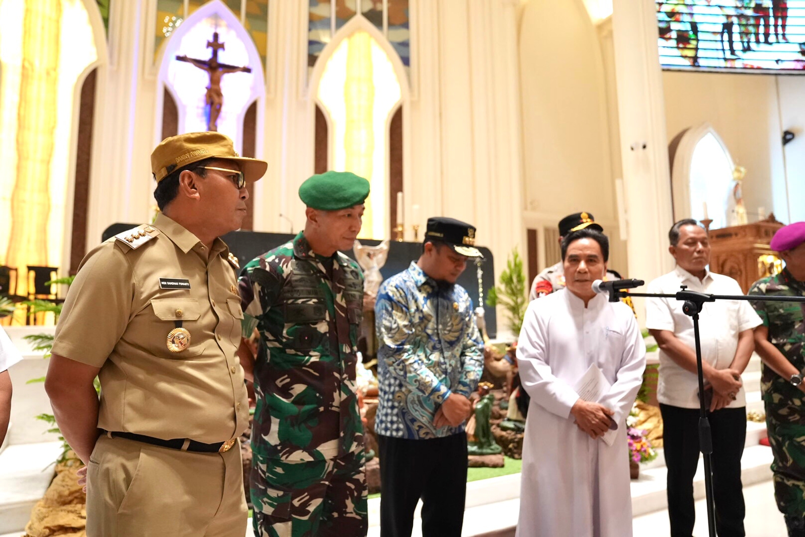 Danny Pomanto Bersama Jajaran Forkopimda Pantau Pengamanan Natal dan Tahun Baru 2023