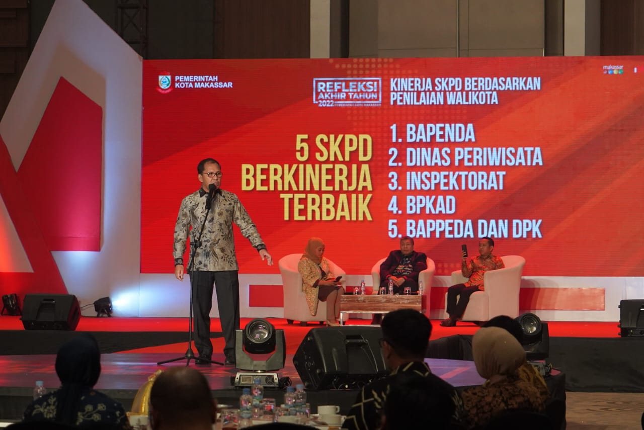 Bapenda Makassar Raih Peringkat Pertama SKPD Terbaik