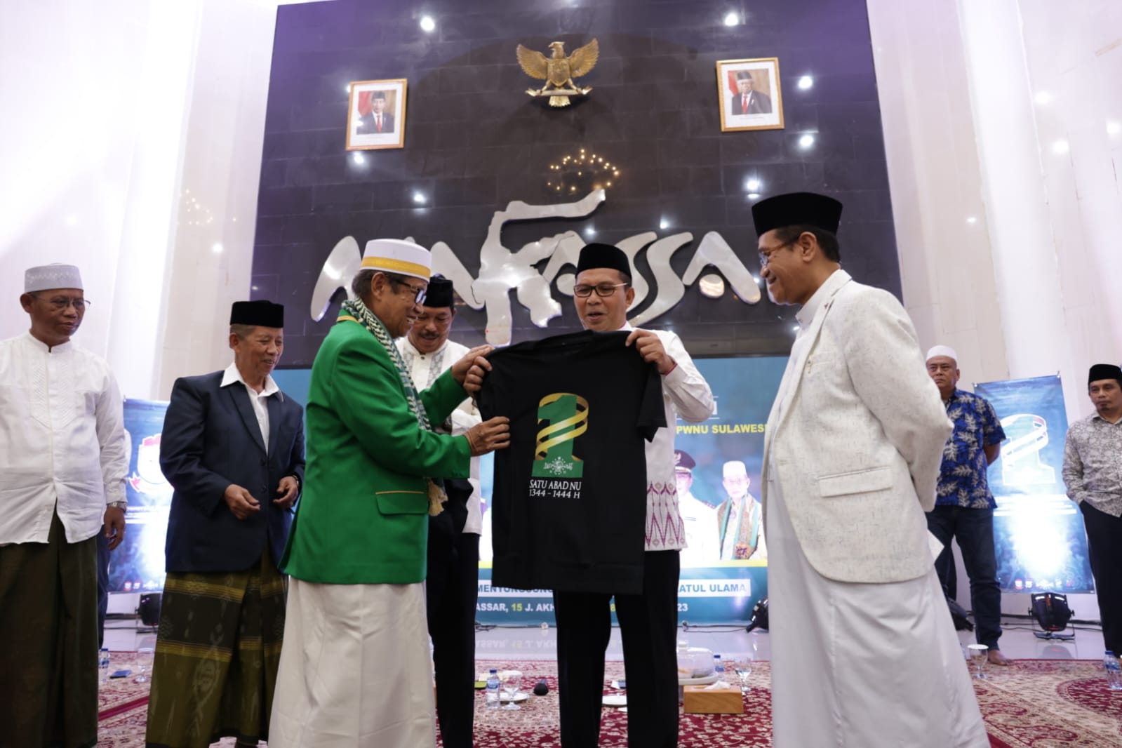 Wali Kota Makassar dan Kapolda Sulsel Lepas Kontingen Porseni NU, Danny : Momentum Satu Abad NU