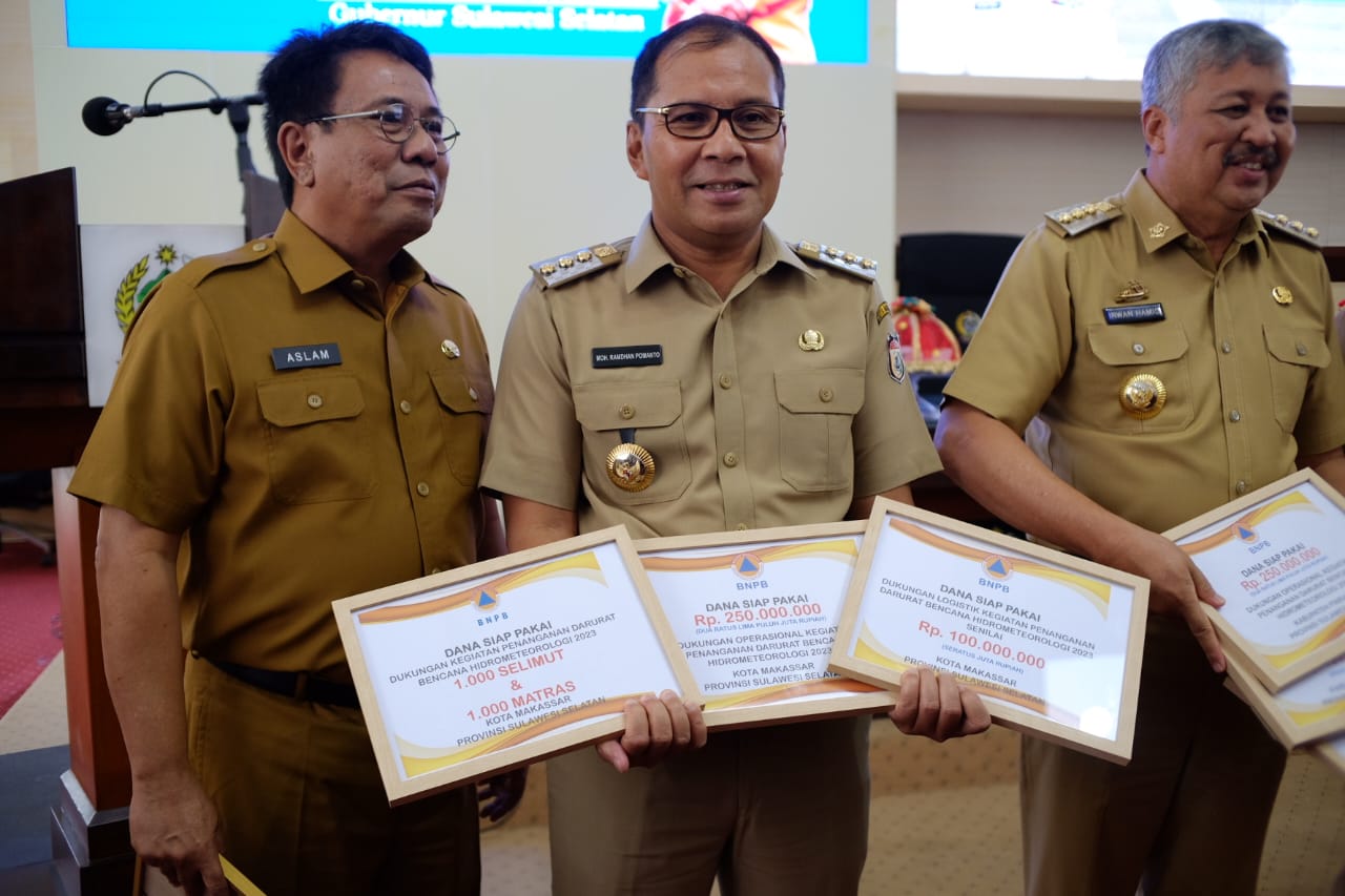 Terima DSP dari BNPB Senilai Rp 350 Juta, Danny : Digunakan Penanganan Bencana