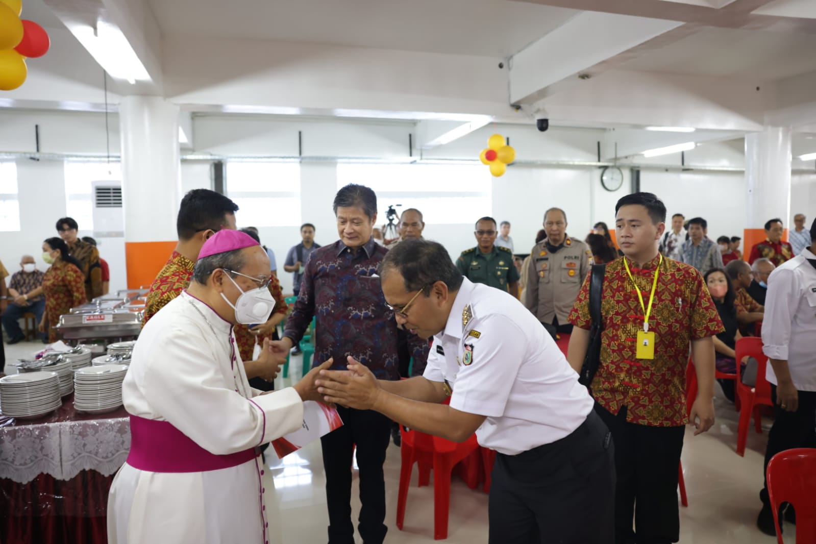 Resmikan Gereja Paroki Kristus Raja, Danny: Desain Luar Biasa dan Jemaat yang Kompak