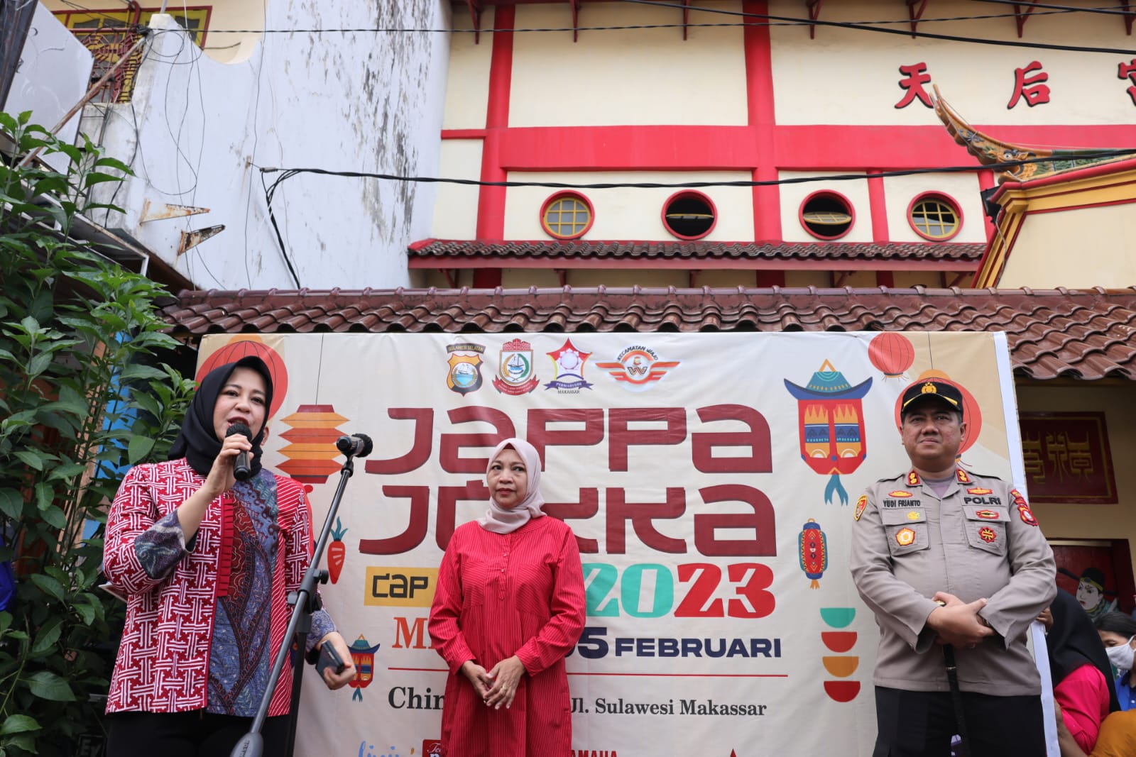 Fatmawati Rusdi Lepas Peserta Karnaval Budaya Cap Go Meh 2023, Bukti Kebersamaan Multietnis di Makassar