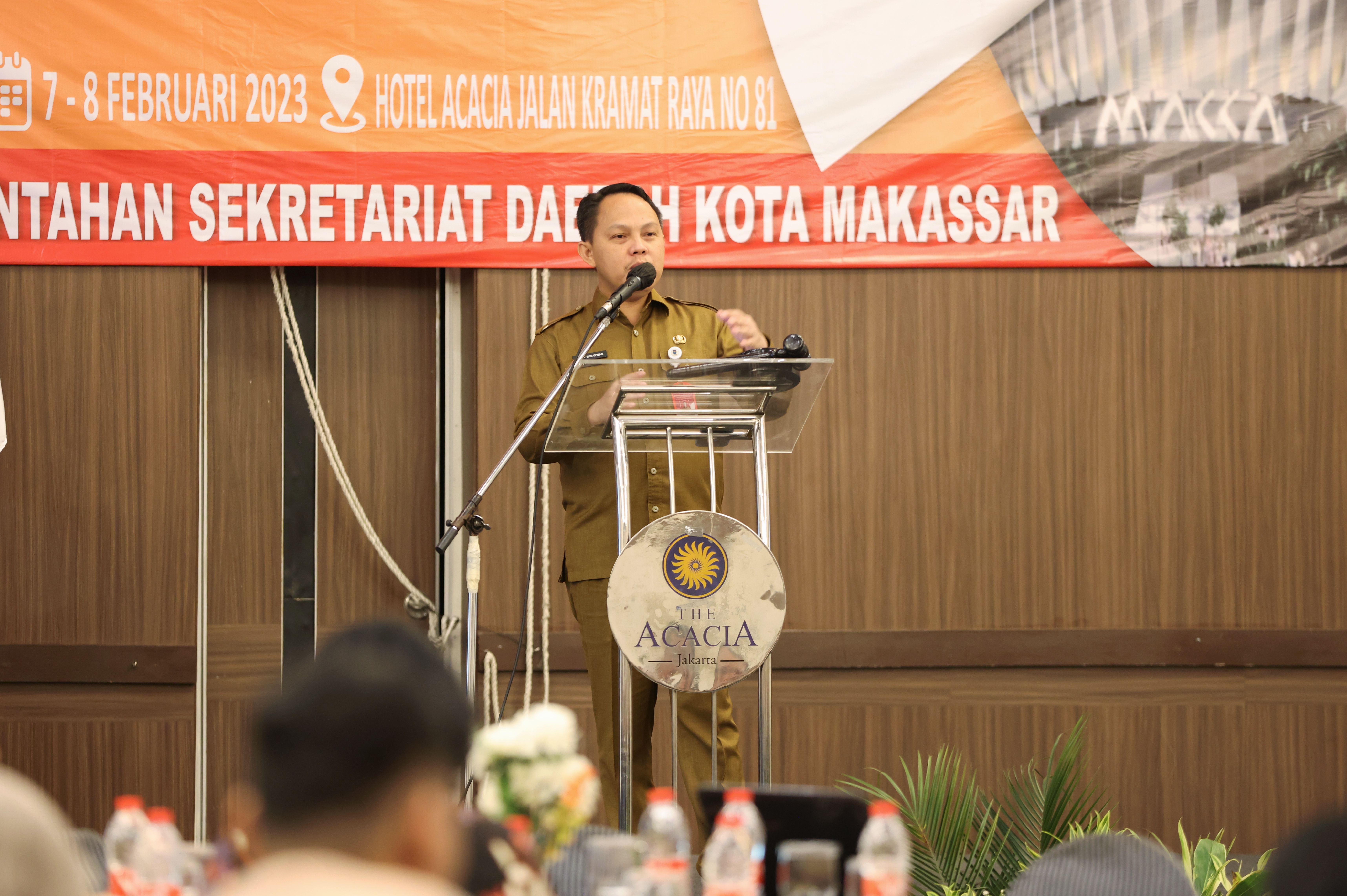 Direktur EKPKD Kemendagri RI Beri Pengarahan Peserta Bimtek Penyusunan LPPD 2022 Pemkot Makassar