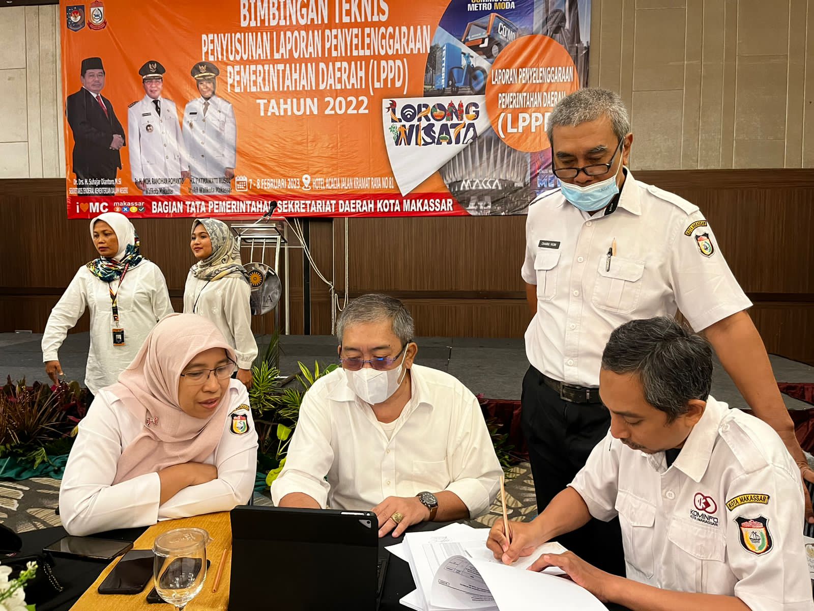 Tapem Libatkan Kemendagri RI Beri Pendampingan Langsung OPD Pemkot Makassar Susun LPPD 2022