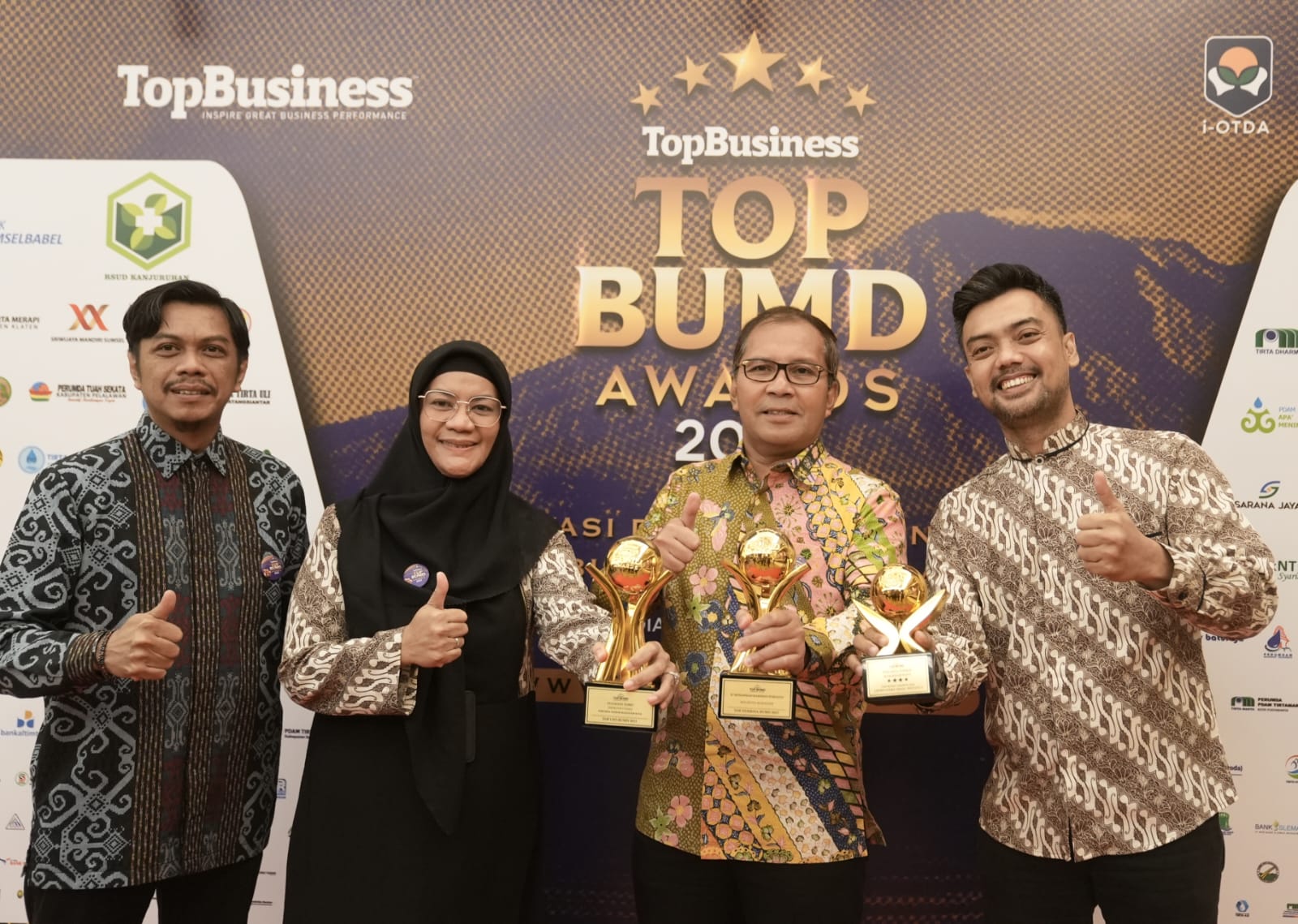 Top BUMD Award 2023, Pemkot Makassar Raih Tiga Penghargaan Sekaligus