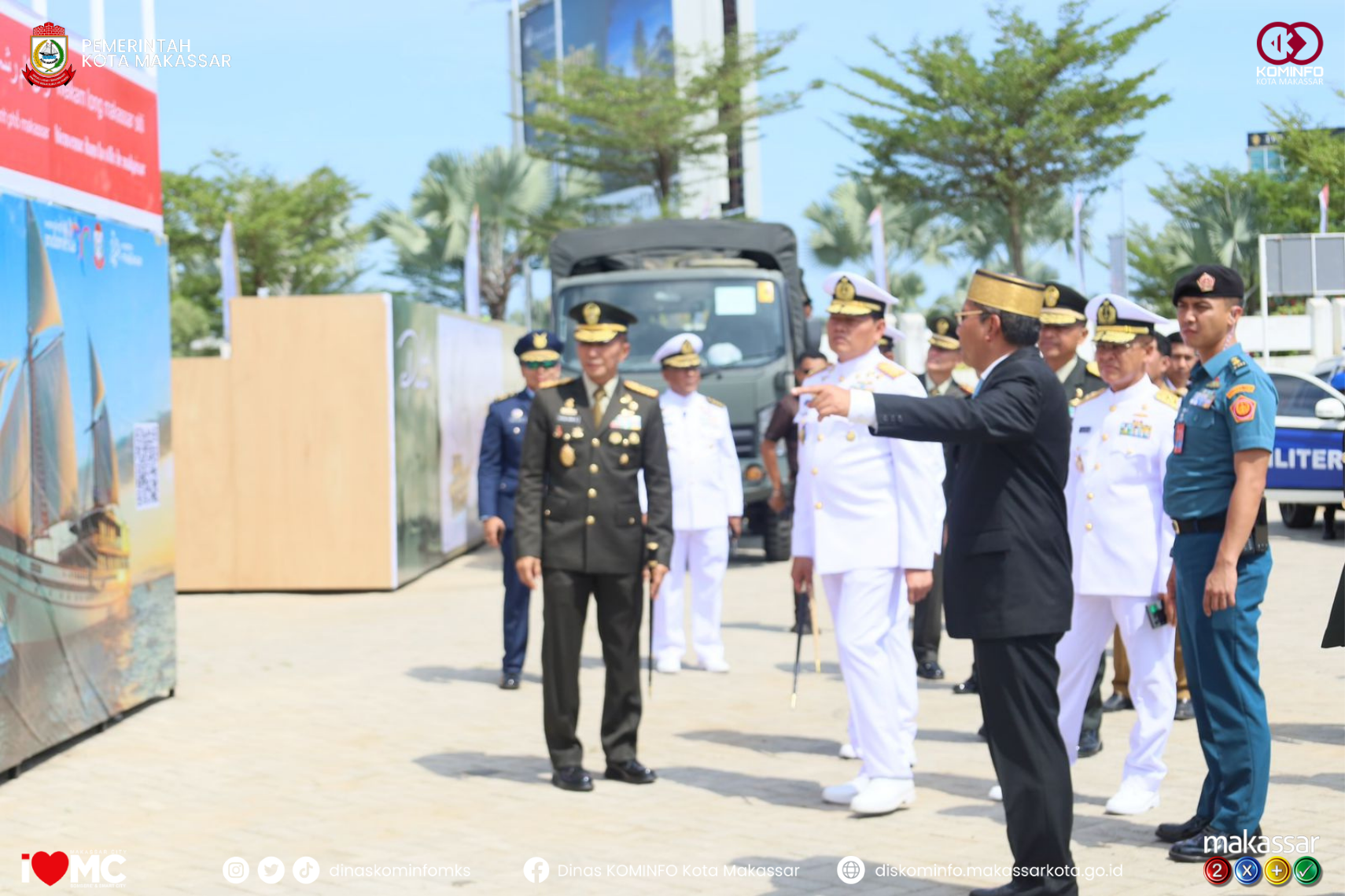 Panglima TNI Terkesima dengan Program Pembangunan Kapal Pinisi Danny Pomanto di Makassar 