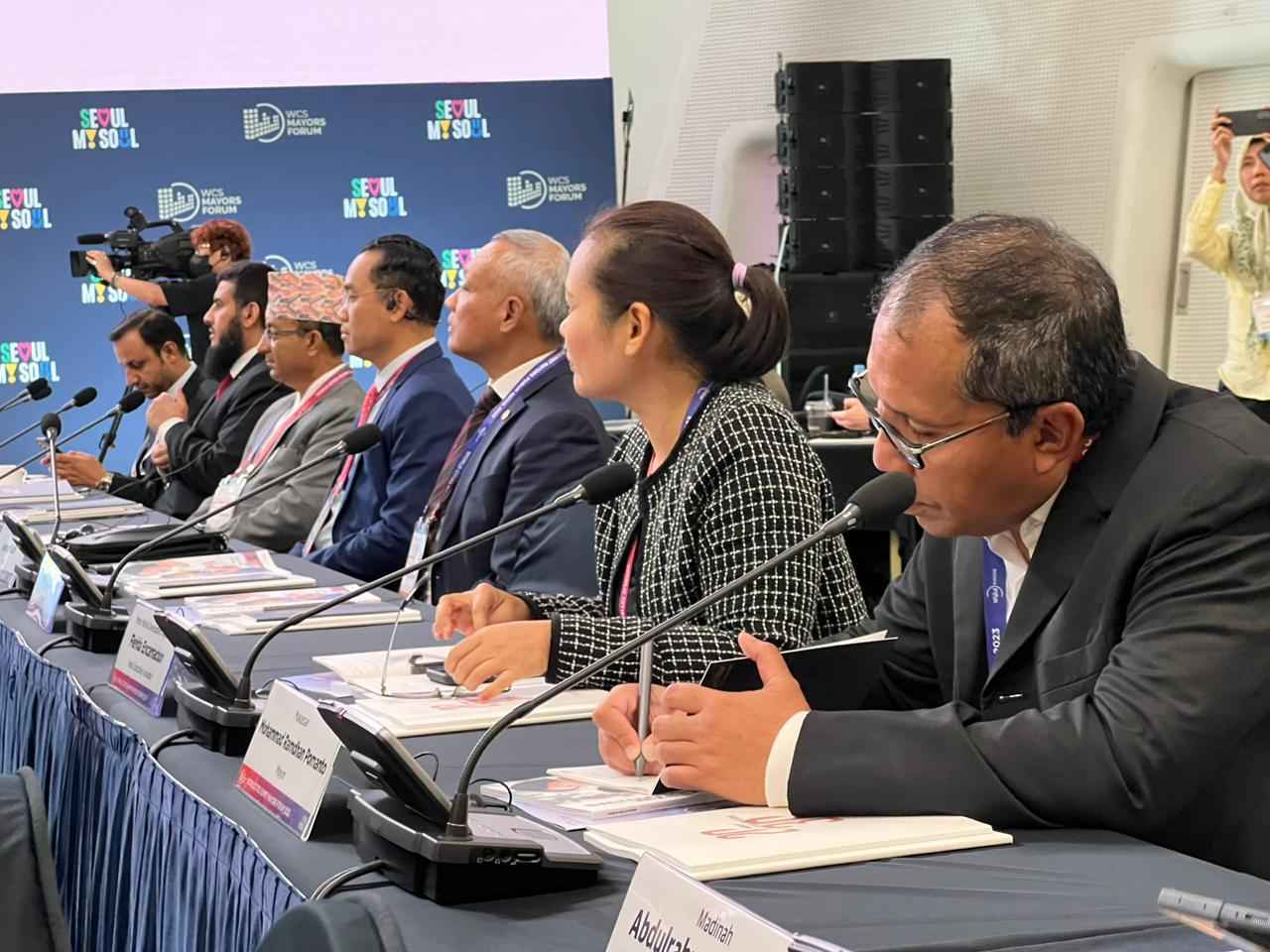 Danny Pomanto Hadiri World Cities Summit Mayor Forum 2023 di Korea