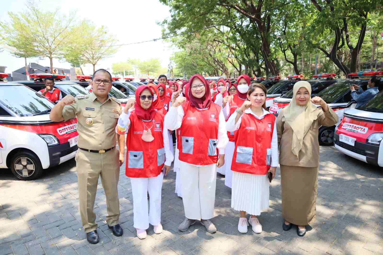 Danny Pomanto Kembangkan Program Home Care, Launching 47 Unit Mobil Dottorotta Low Carbon