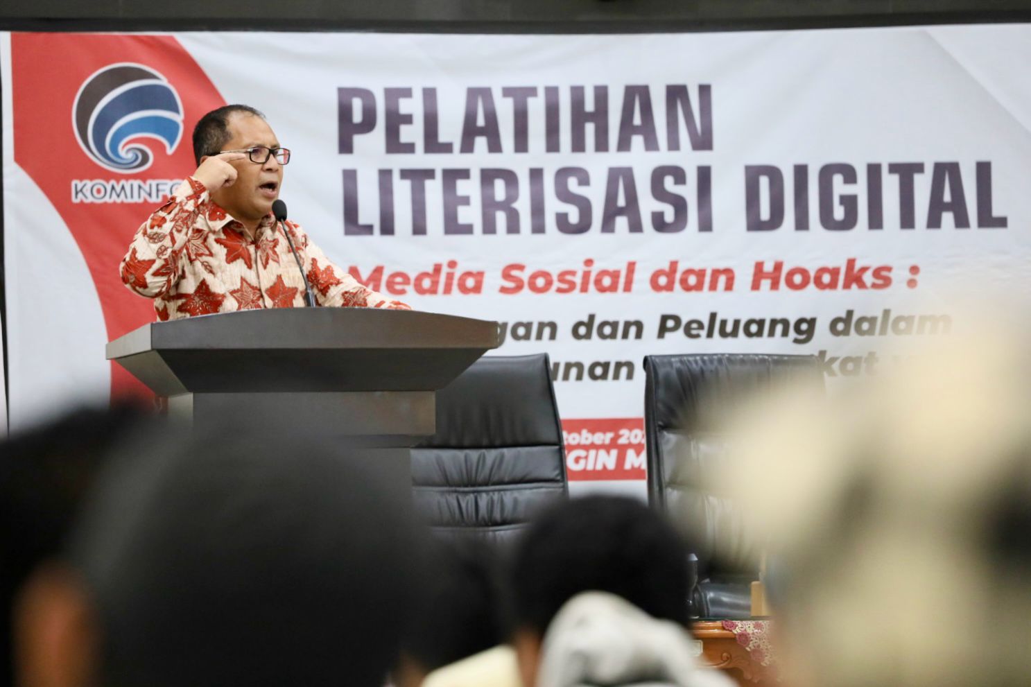 Danny Pomanto Jadi Pembicara di Pelatihan Literasi Digital DPP-Jaman, Minta Masyarakat Pandai Kelola Informasi di Media Sosial 