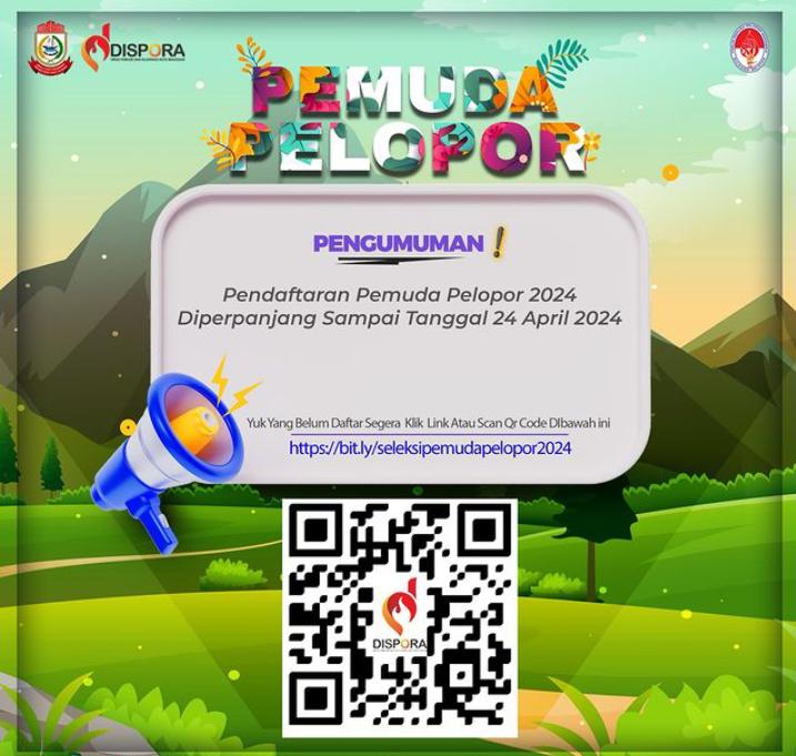 Pendaftaran Pemuda Pelopor 2024