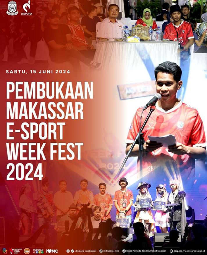 Pembukaan Makassar E-Sport Week Fest 2024