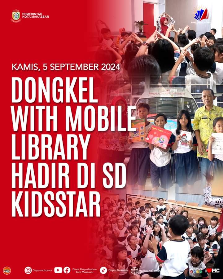 DONGKEL WITH MOBILE LIBRARY HADIR DI SD KIDSSTAR